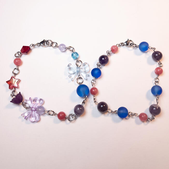 mixed berry bracelets